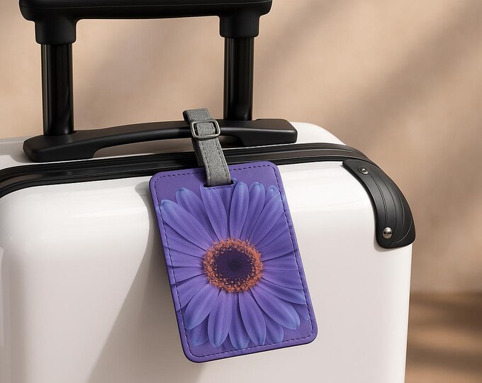 Personalized Luggage Tag, Custom Luggage Tag, Luggage  Identifier, Suitcase Label, Backpack Accessory, Gift for Her
