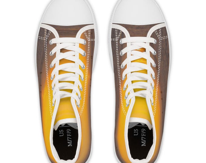 Butter Sunset High Top Sneakers: Women's Canvas Gym Shoes