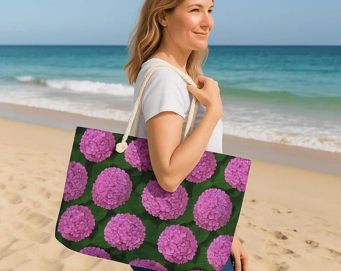 Floral Weekender Bag, Weekender Travel Bag for Women, Travel Totes, Beach Totes, Perfect for Holidays, Gift for Her