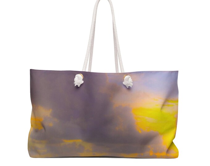 Floral Weekender Bag, Floral Weekender Bag Women, Travel Duffel Bag, Floral Beach Bag, Weekend Getaway Tote Bag, Gift For Her