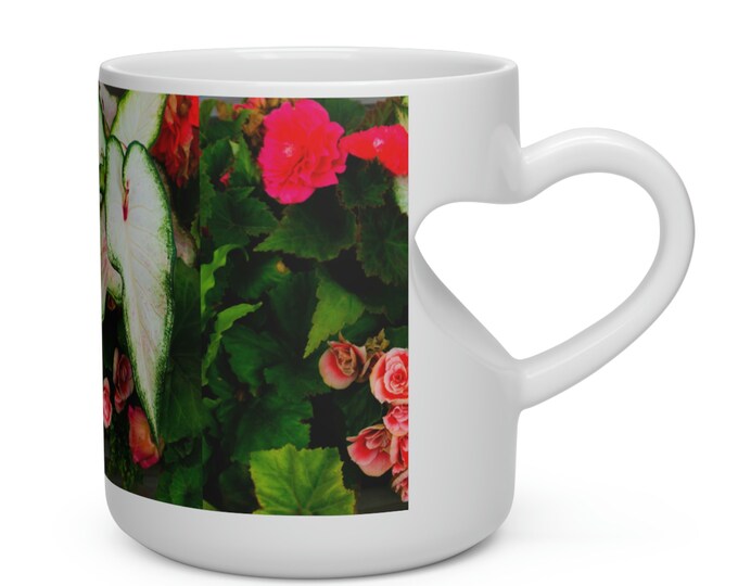 Heart Shape Mug - Tapestry of Color