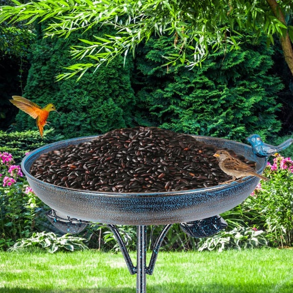 Metal Bird Baths Etsy