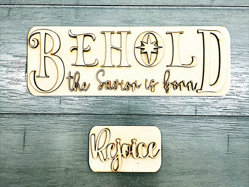 Behold the Savior Nativity Add-on | Christmas Insert for Truck ...