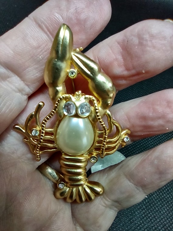 Lobster Brooch/pin. - image 5