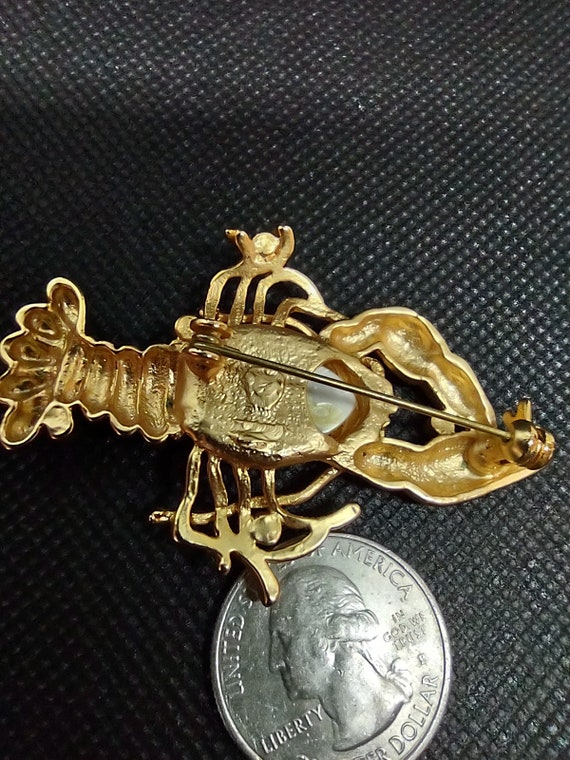 Lobster Brooch/pin. - image 4