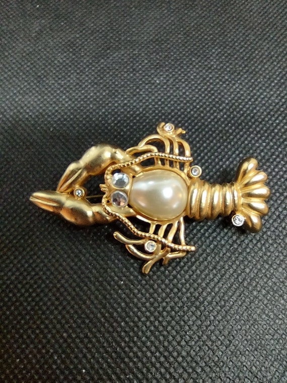 Lobster Brooch/pin. - image 1