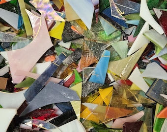 Scrap stained glass