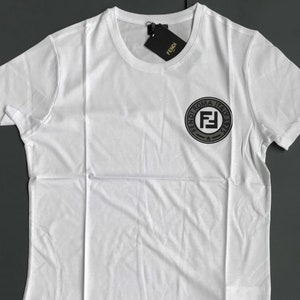 Vintage FF T-Shirt White size Small S Italy Eyes Roma