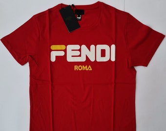 Camiseta Vintage FF Roja talla S XL Italy Eyes Roma