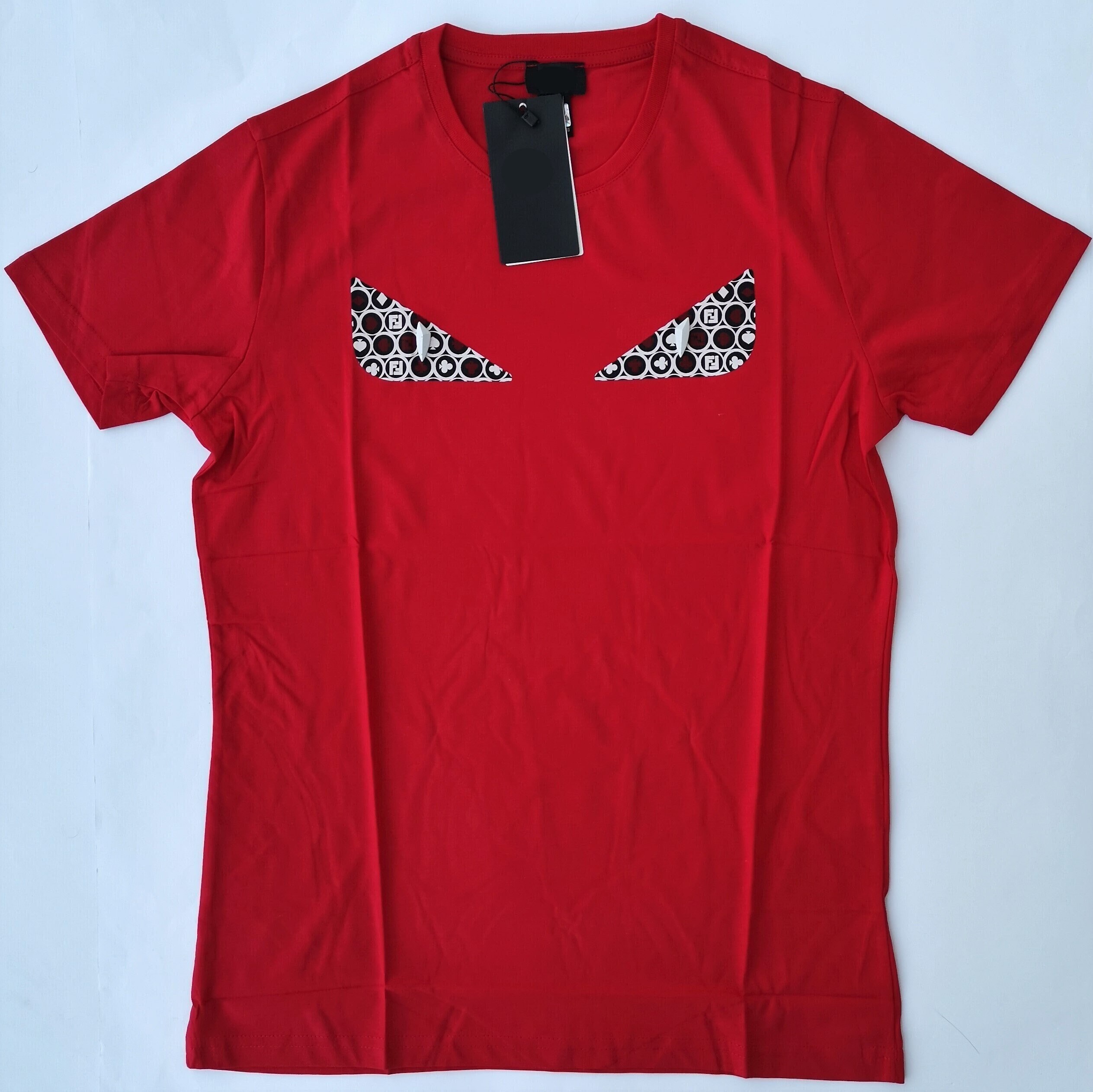 Fendi red eye t shirt outlet