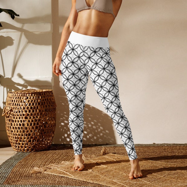 Long sports leggings, perfect gift for sporty woman, matching set with other Abelight models