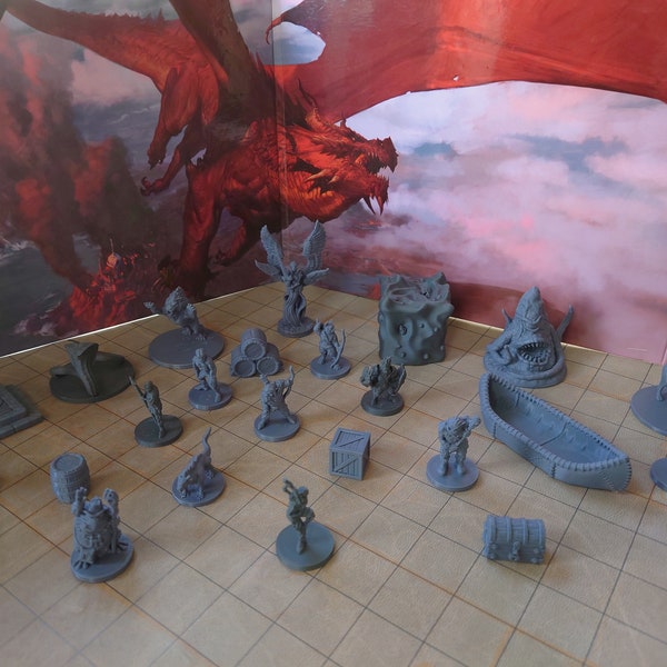 Lucky dip! - miniatures for Dungeons and Dragons, D&D, fantasy gaming, Brite Minis, Fat Dragon, mz4250, Hero's Hoard