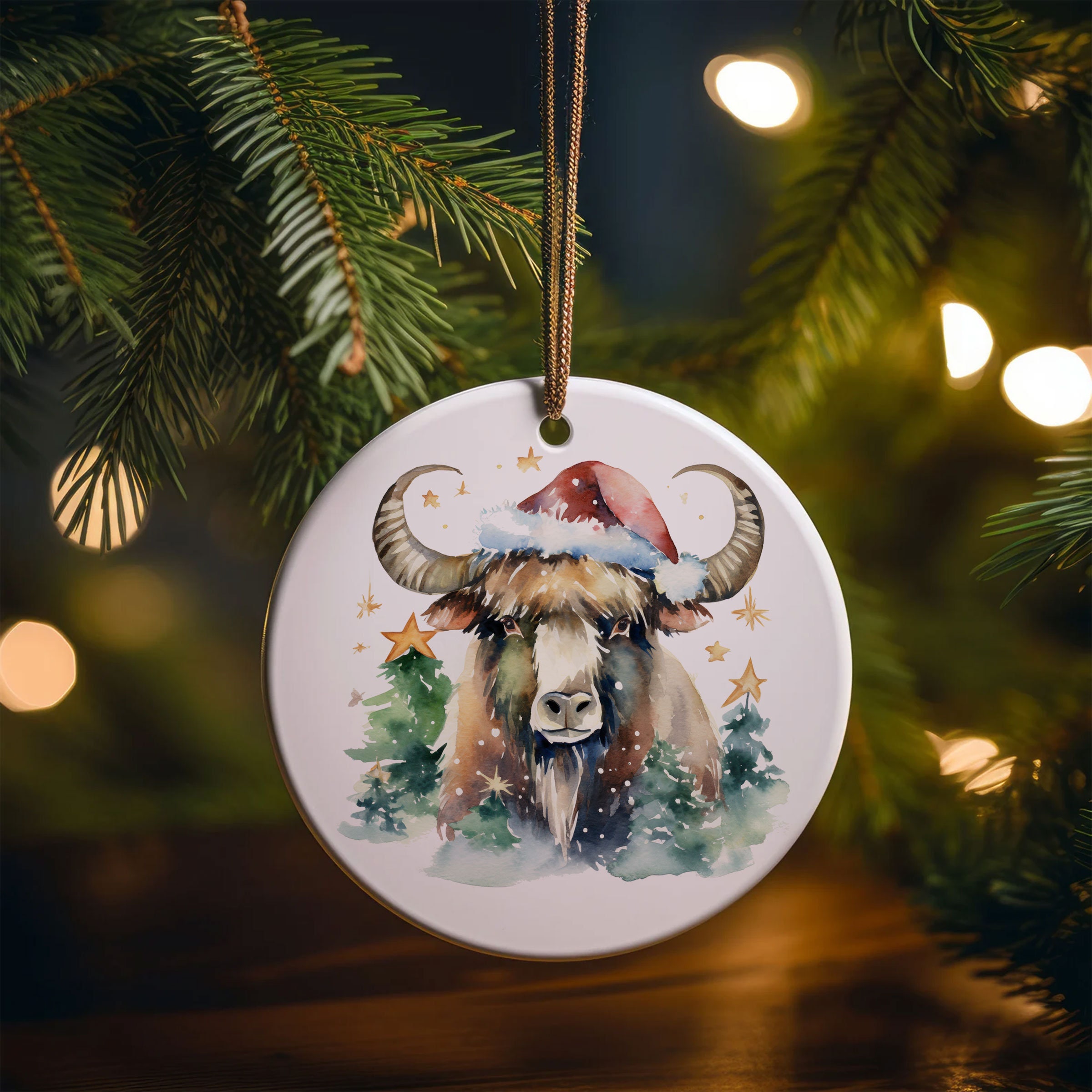 Yak christmas ornament Clearance