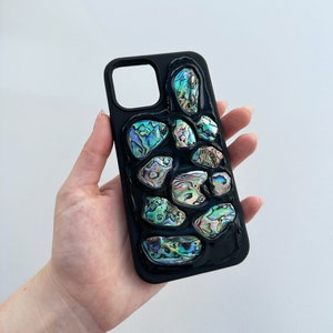 Shell Stone Mosaic Decoden Phone Case