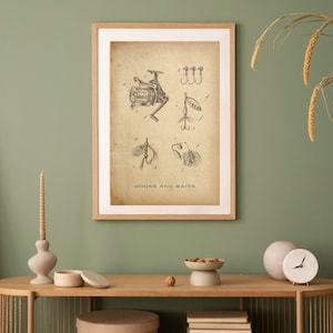 Best Vintage Angeln Poster Retro Angeln Druck Vintage Reise Poster Outdoor Sport Dekor Fliegenfischen Wand Kunst Geschenk Für Papa Geschenk