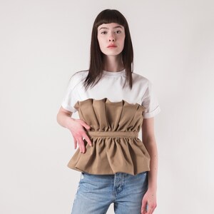 Casual cotton corset