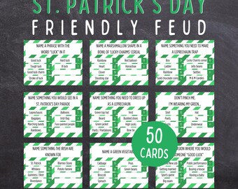 St. Patrick’s Day 5 Second Game | Fun Printable St. Patrick's Day Party ...