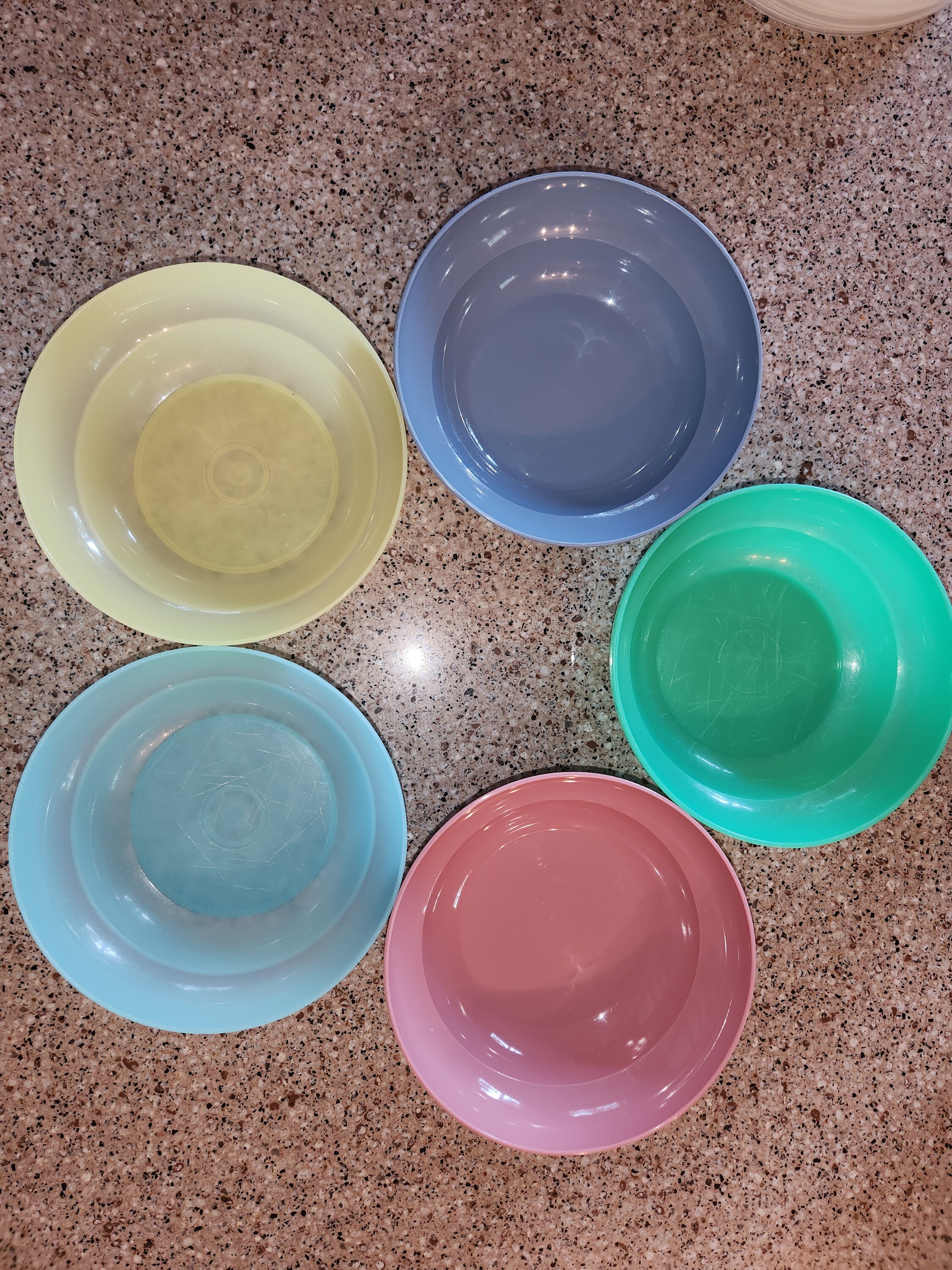 Vintage Like New Tupperware Cereal Bowls 155 6 Diameter 8 Oz sold