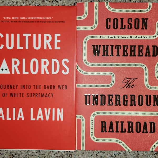 Book: Culture Warlord (Talia Lavin), The Underground Railroad NYTimes Bestseller(Colson Whitehead)