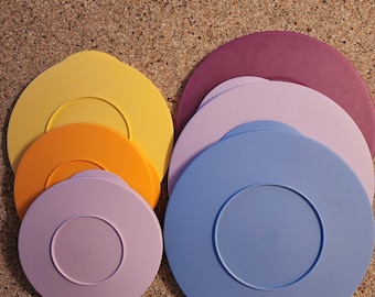 Vintage Tupperware Replacement Lids Sold Separately