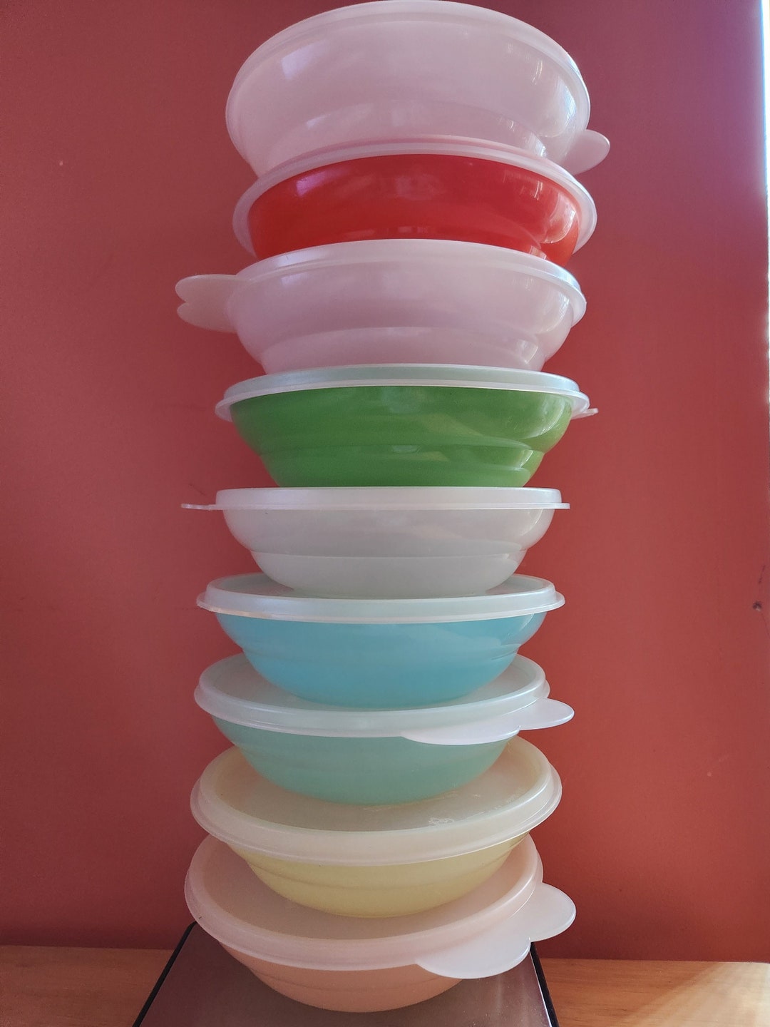 Vintage Tupperware Cereal Bowls sold Separately Etsy