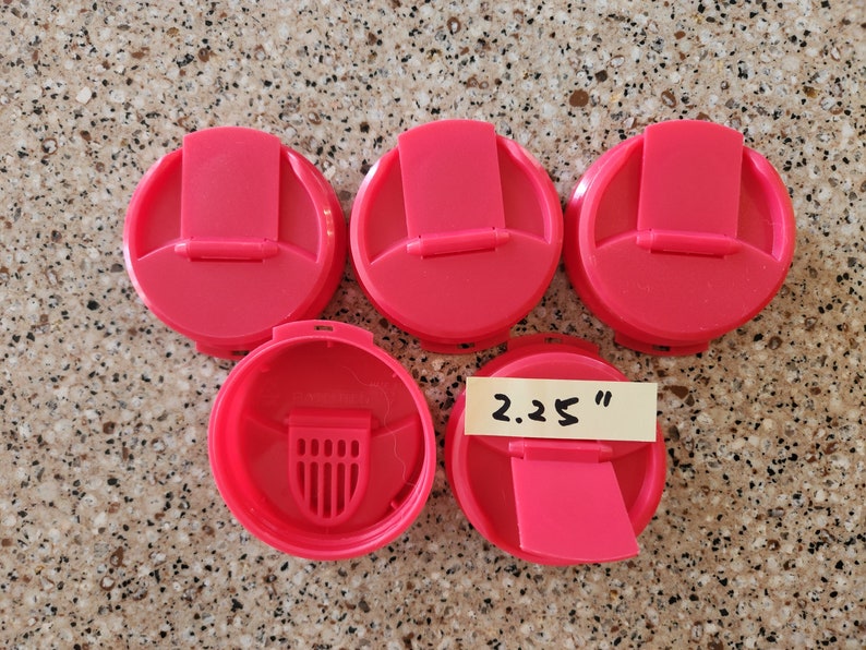 Vintage Tupperware Replacement Lids Sold Separately Etsy