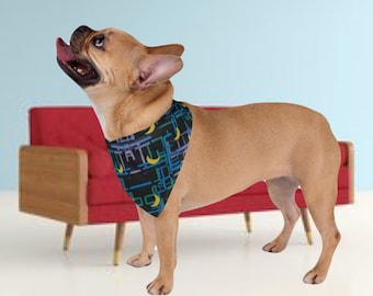 ITYSL Dog Flashes Bandana pour animaux de compagnie pour chiens et chats - 2 tailles Je pense que vous devriez laisser Dan
