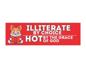 Grillige automagneten - perfect voor lezers, hondenliefhebbers en een leuk cadeau voor elke gelegenheid, grappig door de genade van God, grappig autodecor, geestig