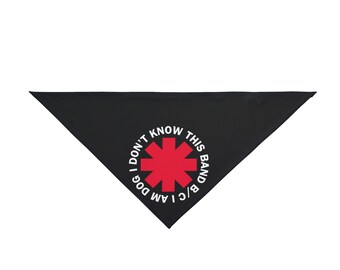 RHCP Funny Dog Pet Bandana - 2 maten
