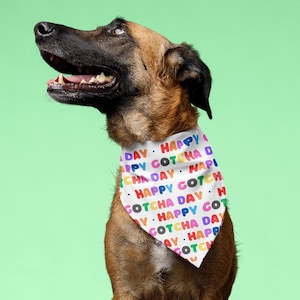 Happy Gotcha Day Dog Bandana