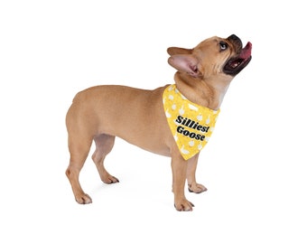Bandana pour animal de compagnie Silliest Goose - 2 tailles