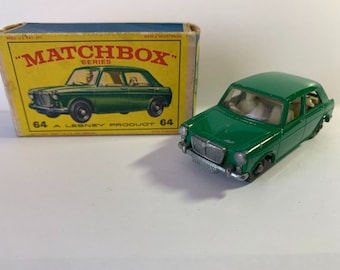 Lesney Matchbox M.G. MG 1100 Nr.64 – England – Grün 1966 & E-BOX