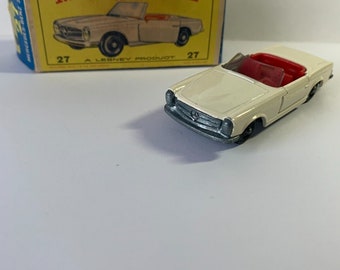 Matchbox Series Lesney 27-D Mercedes 230 SL Vintage-Spielzeugauto aus Druckguss