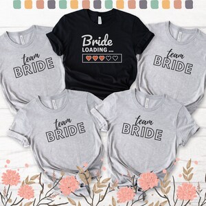 Bride t-shirt, Team Bride, Bachlorette shirts, Bachelorette party shirts, bachelorette shirts, bridesmaid shirt, bridesmaid gift, bridesmade