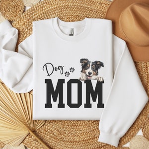 Collie Mom Sweatshirt: Dog Mom Shirt, Fur Mama Gift