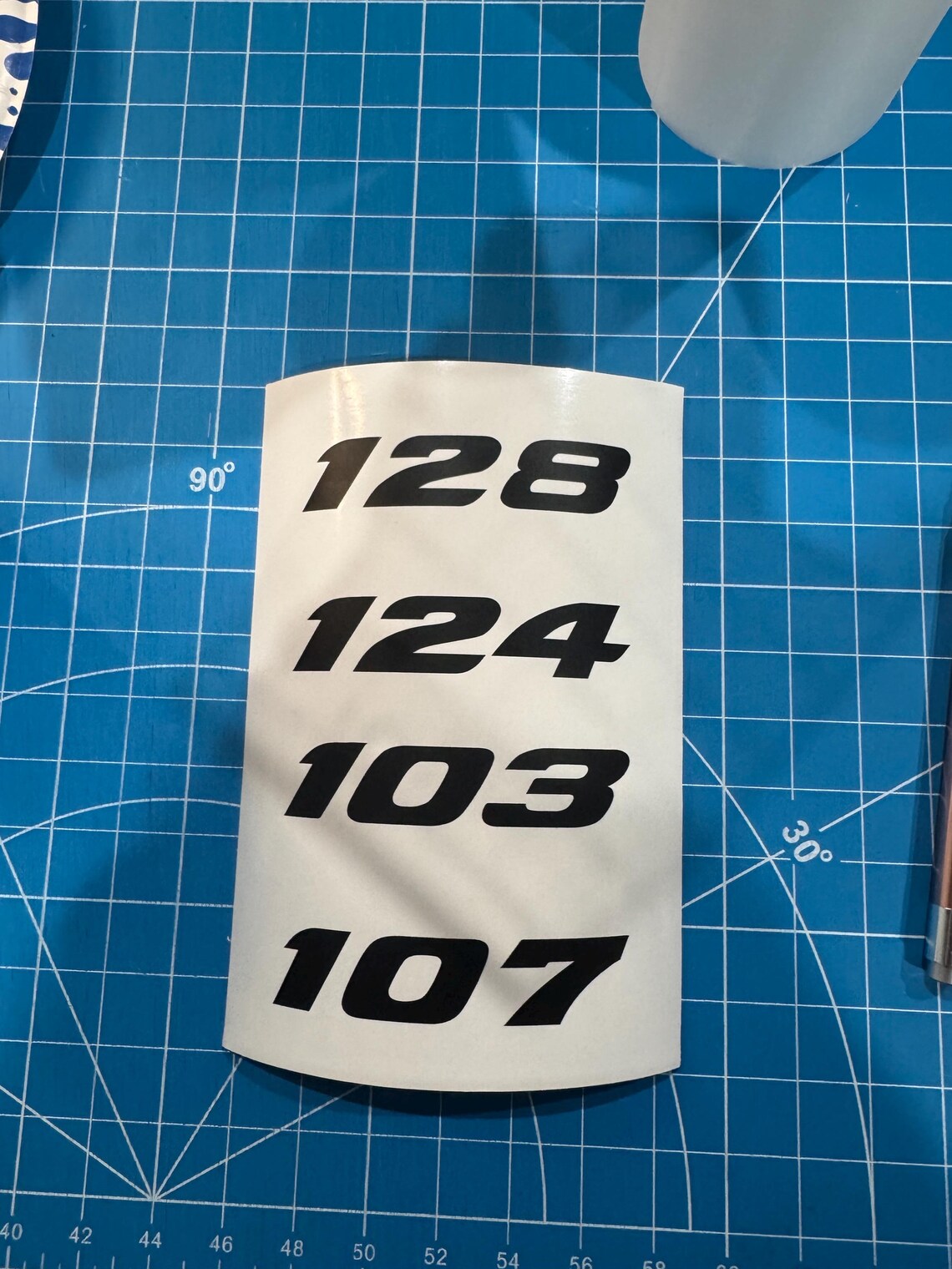 Cubic Inches Side Cover, Fender, Tank Decal - Etsy