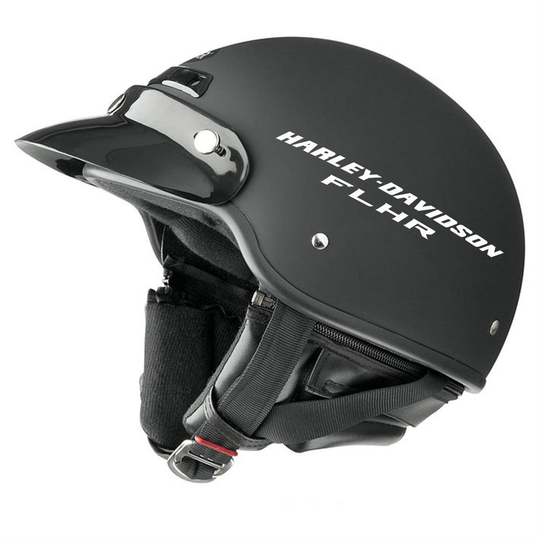 Harley Davidson Helmet model Decals Etsy