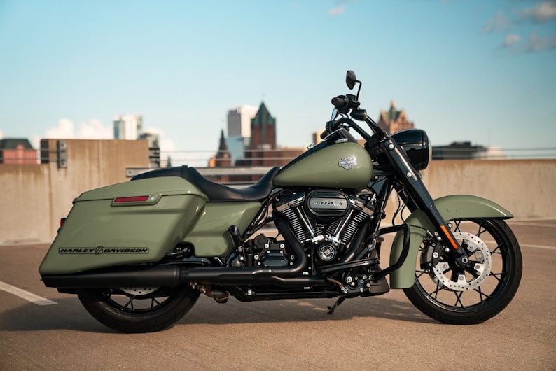 Harley Davidson Saddlebag Decal V2 Etsy