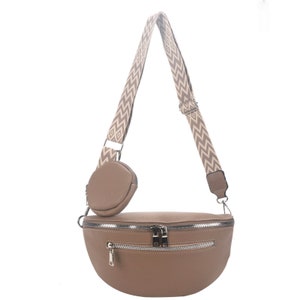 Umhängetasche Crossbody Bag Damen Handtasche Schultergurt Tasche Schultertasche 22268 Khaki