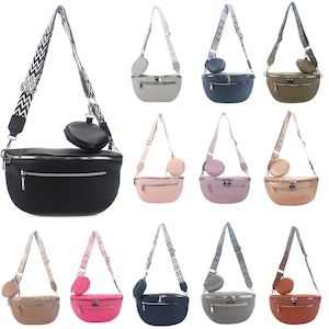 Umhängetasche Crossbody Bag Damen Handtasche Schultergurt Tasche Schultertasche 22268