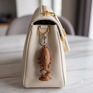 Horga'hn Keychain | 3D Printed Risa Artifact Bag Charm | Seek Jamaharon | Sci-Fi Geek Gift