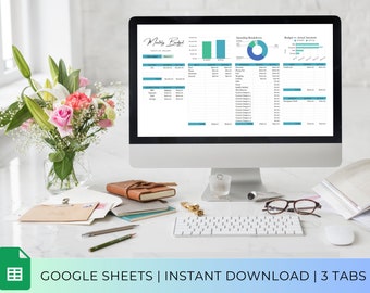 Monthly Budget Spreadsheet | Google Sheets Monthly Budget