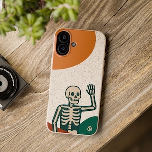 Biodegradable Compostable Cell Phone Case - Sustainable Eco-Friendly iPhone 16 Cover & Samsung Galaxy Case