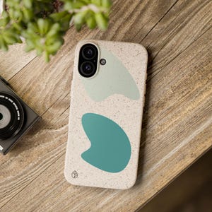 Kompostierbare iPhone 16 & 15 Hülle - Zero-Waste Eco Cover | Minimale, pflanzliche, biologisch abbaubare Handyhülle