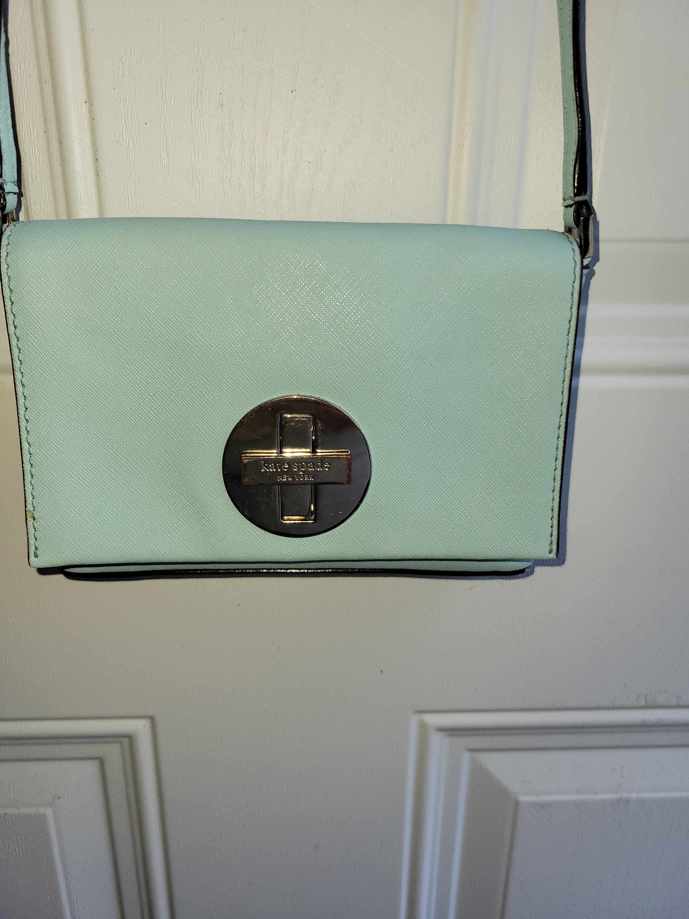 Kate spade mint crossbody clearance