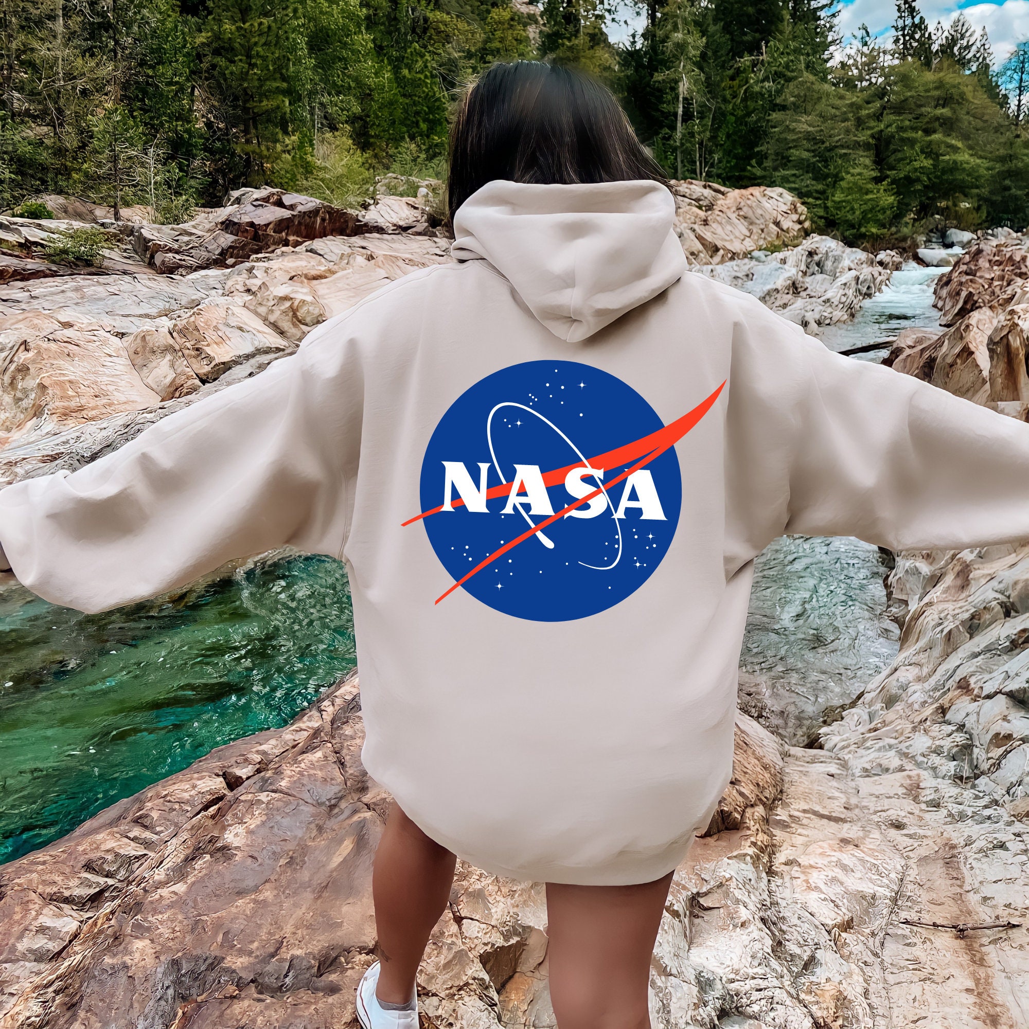 Oversized sales nasa hoodie