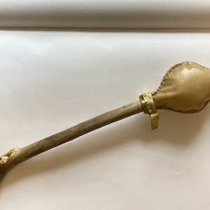 Large Flame Shamanic Rattle (41cm)