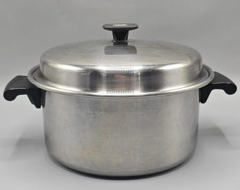 Vintage Flavorseal by Cory Pluramelt 302-18-8 Stainless Steel 4 QT Sauce Pot Z4