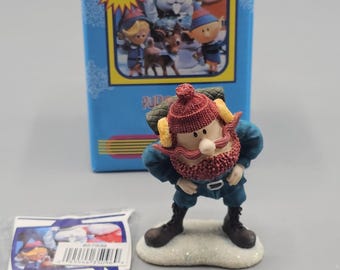 Vintage Enesco Rudolph Yukon Cornelius Mini Figurine 857939 Cornelius In Box