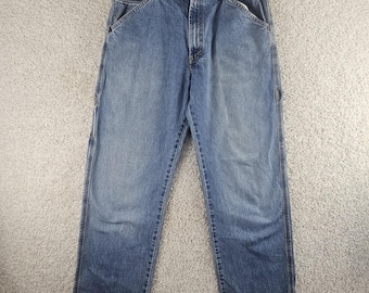 Vintage Levis Carpenter Jeans Mens 32x34 Denim Workwear Y2K Baggy EUC Gorpcore